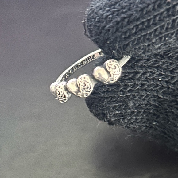 Triple Heart Chrome Hearts Ring 2011